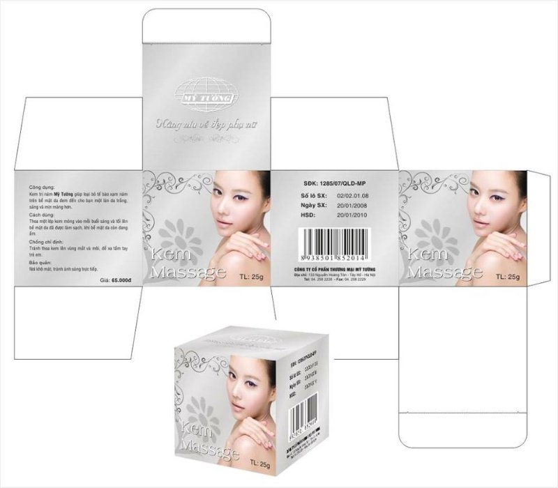 Chuyên thiết kế và in hộp giấy đựng mỹ phẩm tại TPHCM